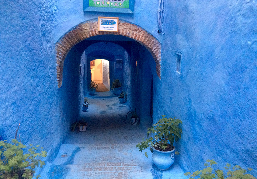 1001 Tours Morocco foto Chefchaouen