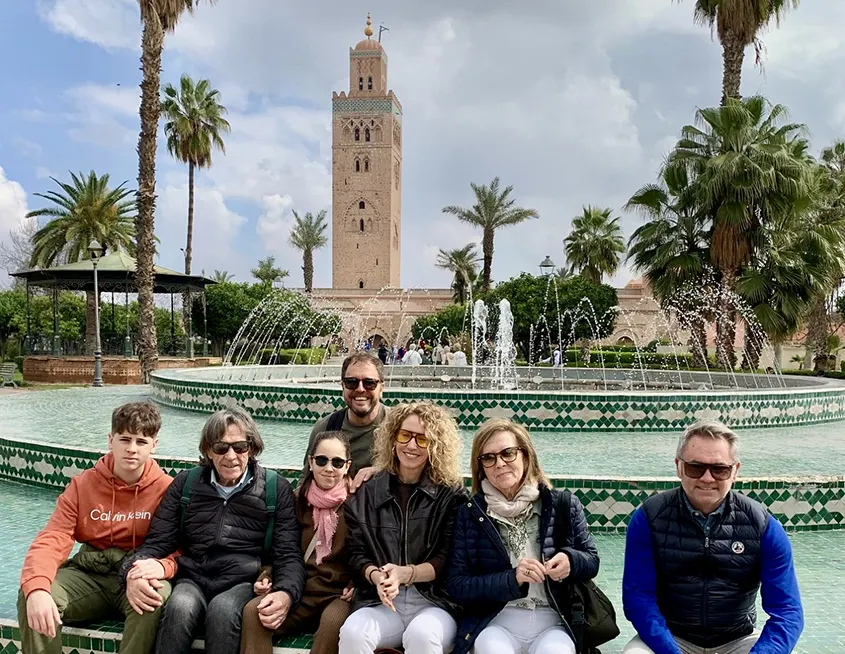 Imagen de grupo de viajeros/as de 1001 Tours Morocco
