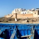 Imagen de puerto pesquero de Marruecos en verano
