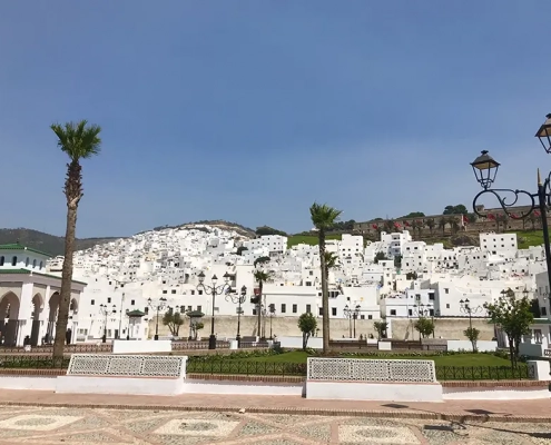 Foto de viajes en Marruecos con 1001 Tours Morocco pueblo y parque