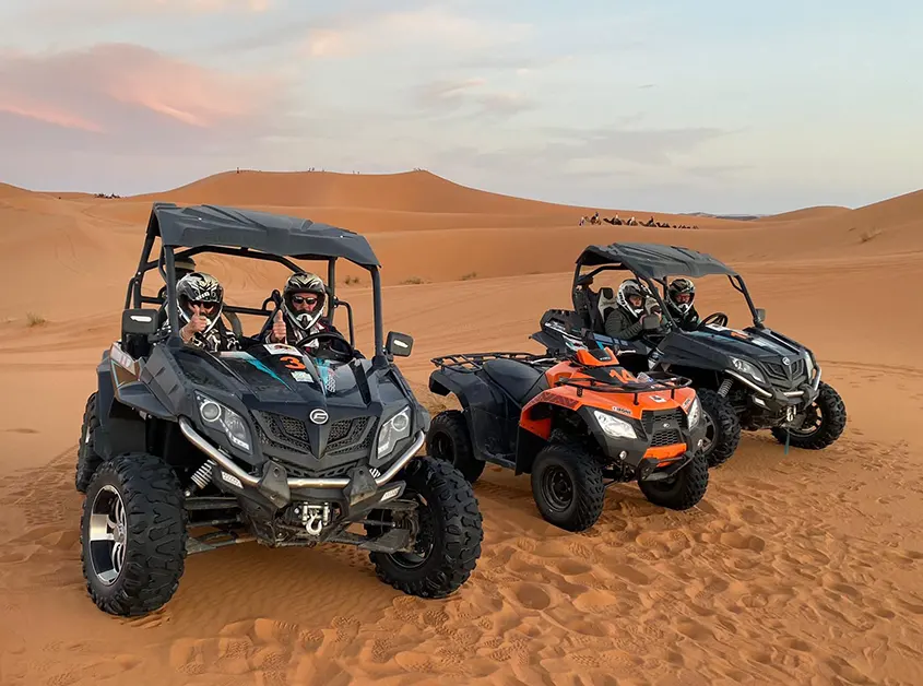 ruta en quads por las dunas Morocco 1001 Tours